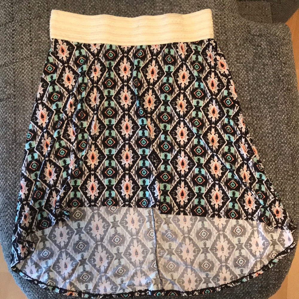 High low skirt